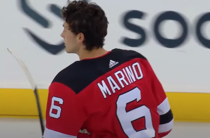 Penguins trade defenseman John Marino to Devils